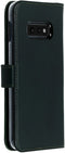 Selencia Galaxy S10e - Echt Lederen Bookcase - 3 Pashouders - Groen