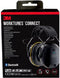 3M WorkTunes Connect - Gehoorbescherming - Bluetooth - Geel Zwart