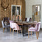 Riviera Maison Eettafel Uitschuifbaar - Shelter Island Dining Table Extendable - 220/300x90 cm - Zwart