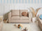 Bank HELSINKI Leer Beige 2-zitter