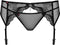 Obsessive - Charms Garter Belt & String Zwart L/XL
