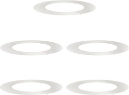 vidaXL - Plantenring - 5 - stuks - Ø50/80 - cm - Roestvrij - staal