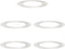 vidaXL - Plantenring - 5 - stuks - Ø50/80 - cm - Roestvrij - staal