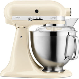 KitchenAid Artisan 5KSM185PSEAC - Keukenrobot 4,8L + 3L - 300W Amandelwit