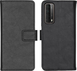 iMoshion Hoesje Geschikt voor Huawei P Smart (2021) Hoesje Met Pasjeshouder - iMoshion Luxe Bookcase - Zwart