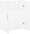 vidaXL - Wandkast - 69,5x34x90 - cm - wit