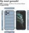 imoshion Hoesje - Geschikt voor iPhone 11 Pro - EasyGrip Backcover - Lichtblauw