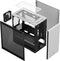 DeepCool Macube 110 - Mini tower pc-behuizing - Micro ATX / Mini-ITX - 1x120 mm - Wit