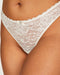 Hunkemöller Maya - String Onderbroek - Bloemenmotief - Off White