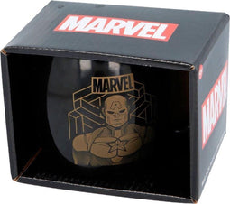 Kopje met doos Marvel Keramisch 360 ml Zwart
