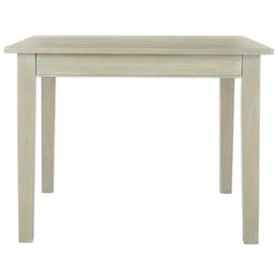 Safavieh Nathan eettafel - Vierkant - 100,3 x 100,3 x 76,2 cm - French Grey