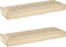 vidaXL - Ligbedkussens - voor - Bank - 2 - stuks - Beige - 120x40x8 - cm - Oxford - Stof