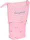 Potloodetui - Love Yourself - Roze (8 x 19 x 6 cm)