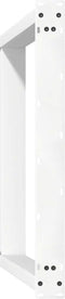 vidaXL - Eettafelpoten - 2 - st - U-vormig - 70x(72-73) - cm - staal - wit