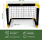 Umbro Voetbaldoel 50 x 44 x 44 cm - Voetbaldoeltjes Set van 2 - Voetbalgoal Opvouwbaar - Voetbal Goal Makkelijk Opbergen - Voetbal Training Goals voor Kinderen - Kunststof - Zwart/ Geel