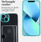 iMoshion Hoesje Geschikt voor iPhone 13 Hoesje Met Pasjeshouder - iMoshion Softcase Backcover met pashouder 3.0 - Transparant