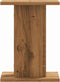vidaXL - Plantenstandaards - 2 - st - 30x30x40 - cm - hout - artisanaal - eiken