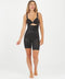 SPANXshape™ Thinstincts 2.0 - Invisible Open-Bust Mid-Thigh Bodysuit - Verstelbare bandjes - Zwart