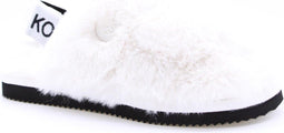 Michael Kors Elsie Slipper - Dames Slippers - Bontvacht - Wit