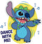 Disney Stitch - Interactieve pluchen knuffel - Zingt Aloha en danst Hula - Blauw