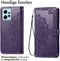 imoshion Hoesje Geschikt voor Xiaomi Redmi Note 12 (4G) Hoesje Met Pasjeshouder - imoshion Mandala Bookcase - Paars