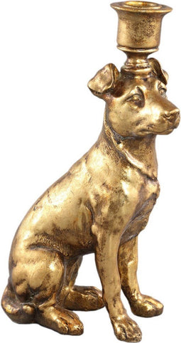 PTMD Emmerly Kandelaar - 14 x 8 x 25 cm - Polyresin - Goud