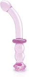 Zwarte Dildo Dream Toys Glaze Glass G-spot Roze