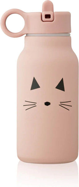 Liewood Falk waterfles / Drinkfles 250 ml - Poes roze