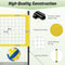 Coast - Volleybalnet - Hoogte verstelbaar - Blauw en Geel