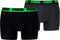 Puma - Basic Boxer 2-pack - 701226387 - 018 Black/ Green