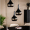 Hanglamp Bella 3-lichts - Zwart | BY-OLAF