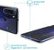iMoshion Hoesje Geschikt voor Motorola Moto G8 Power Hoesje Siliconen - iMoshion Design hoesje - Zwart / Transparant / Splatter Black