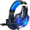 KOTION EACH G9000 - Gaming Headset - 3.5 mm aansluiting - Zwart-blauw