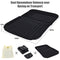 Coast Auto Luchtmatras - Opblaasbaar Achterbank Luchtbed - Elektrische Pomp - 180×123×12,5 cm - Zwart