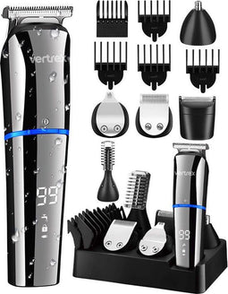 Vertrex 6 in 1 Baardtrimmer Pro+ Bodygroomer Mannen - Neustrimmer - Tondeuse - Scheerapparaat -