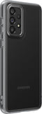 Samsung Galaxy A33 - Soft Clear Hoesje - Schokabsorberend - Zwart