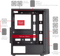 Mars Gaming MC-ART - ATX Midi-Tower - Gehard glas - Zwart