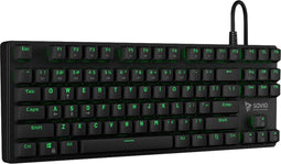 Savio Mechanisch Gaming Toetsenbord SAVIO Tempest RX TKL Outemu Brown USB QWERTY Engels Zwart