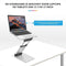 LuxeBass LB569 - Verstelbare Laptopstandaard - Ergonomisch met Warmteafvoer - Zilver