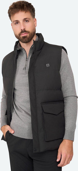 Solution Clothing Body - Bodywarmer - Lang - Zwart - XXL