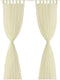 vidaXL - Gordijn - Crème - 140x175 - cm - (2 - stuks)