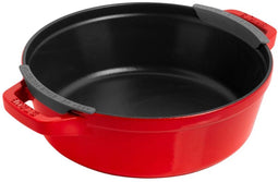 Staub La Cocotte - Gietijzeren Pannenset 3-delig - Stapelbaar - Kersenrood