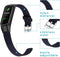 iMoshion Bandje Geschikt voor Samsung Galaxy Fit - iMoshion Nylon bandje - Donkerblauw