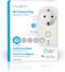 Nedis - Wi-Fi Smart Plug - Afstandsbediening - Stroommeter - Binnen