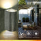 Tigioo Wandlamp - LED Buitenverlichting - Weerbestendig - Zwart (2 stuks)