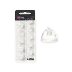 Oticon miniFit Bass tip 10mm single vent