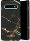 Selencia Hoesje Geschikt voor Samsung Galaxy S10 Hoesje - Selencia Maya Fashion Backcover - zwart