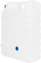 vidaXL - Watertank - met - kraan - 20 - L - kunststof - transparant