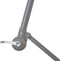 vidaXL - Zweefparasol - met - LED-verlichting - en - metalen - paal - 350 - cm - groen