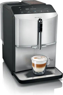 Siemens TF303E01 - Espresso volautomaat - OneTouch functie milkPerfect - Licht zilver